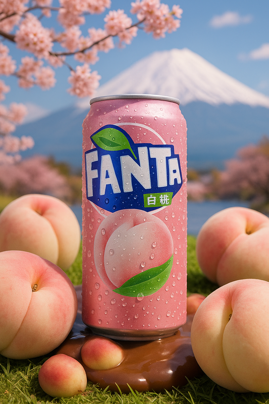 Fanta Japon Pêche Blanche