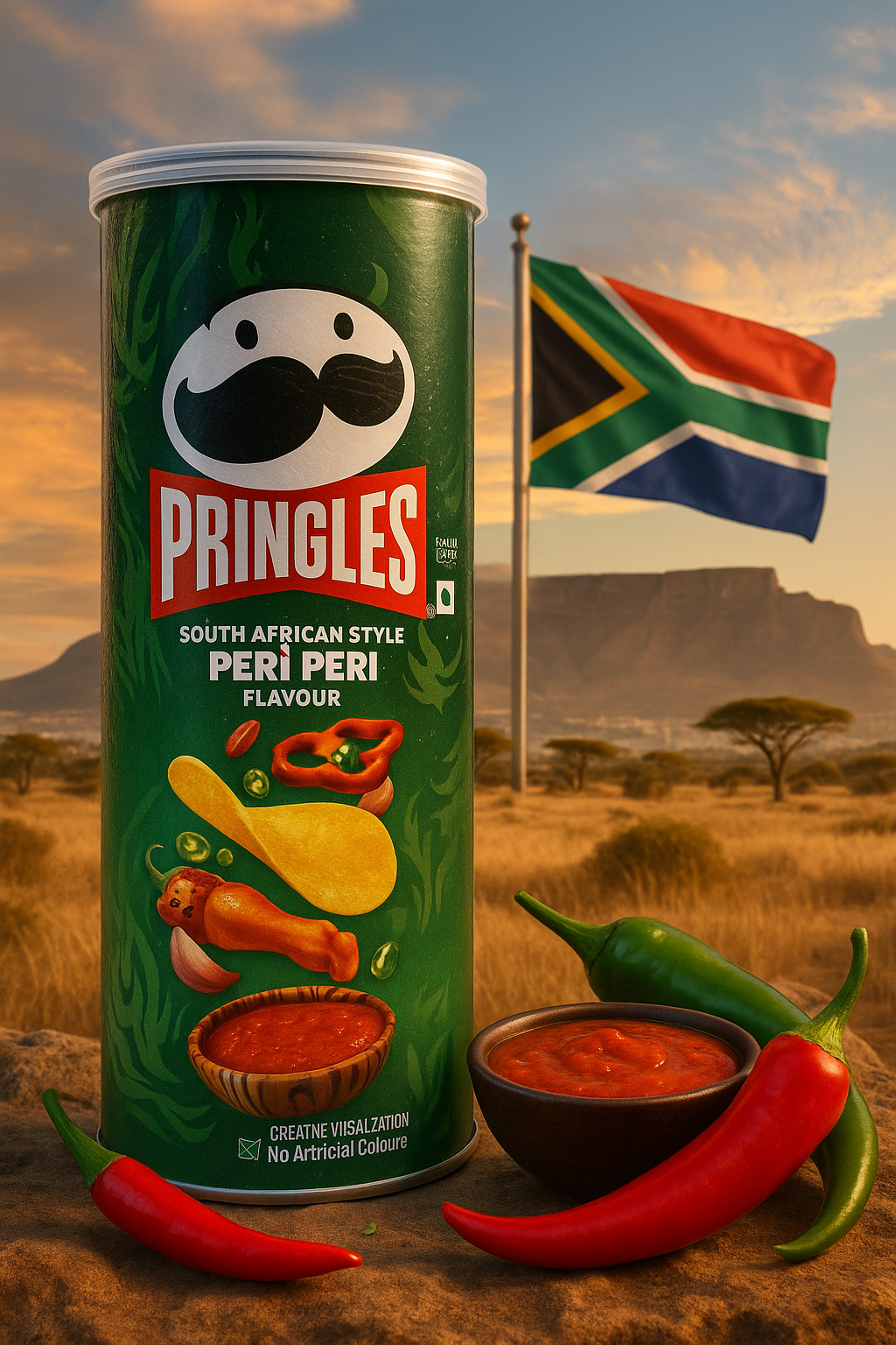 Pringles Saveur Afrique du Sud