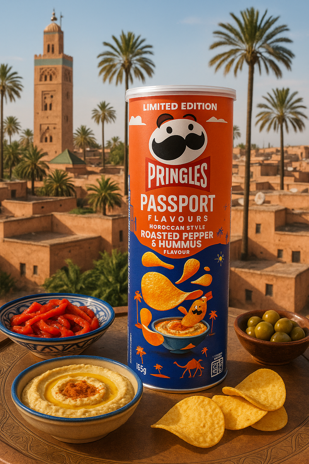 Pringles Pepper & Hummus